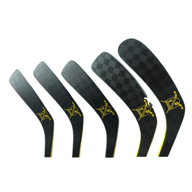 70% Carbon Composite Intermediate 62'' UD shaft+3K/12K blade Ice Hockey Stick Customized Logo