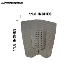 Grey Surfboard Stomp Pad Board with middle arch foam EVA foam Surfboard Traction Tail Pad