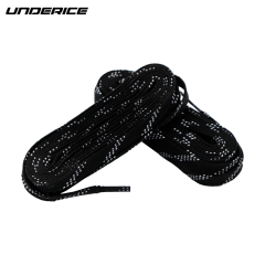 Colorful 1cm 1.2cm Premium Waxed Hockey Skate Laces with polyester fiber, cotton materials