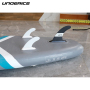 11'x33''x6'' Ocean Blue Wood Design  Inflatable Sup Stand Up Paddle Board ISUP