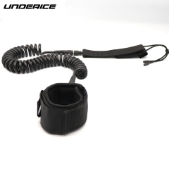 UNDERICE Black Sup Leash For Inflatable Paddle Board,Factory Whole Sale, Without Logo