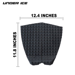 3-pieces New Design Surf Traction Pad Tail Pad with strong adhensive for surfboard Deck Grip