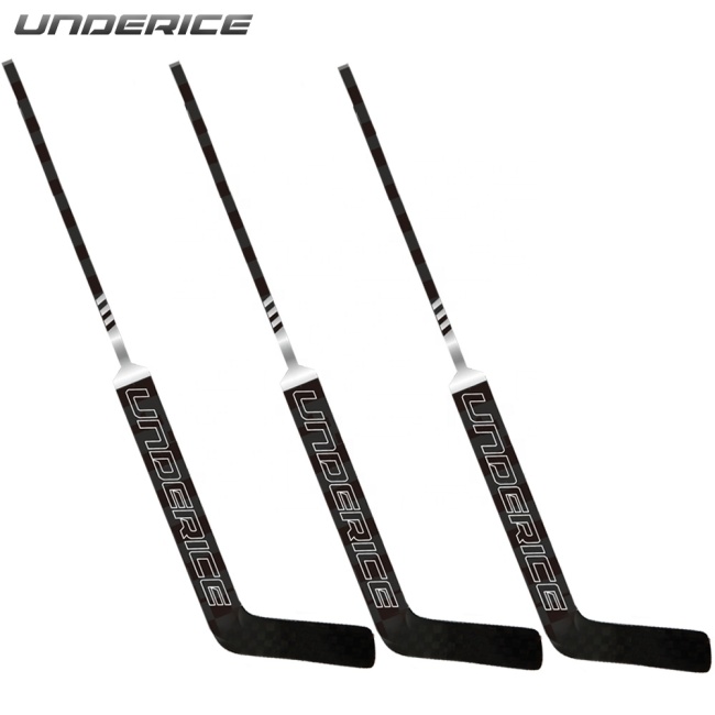 100% Carbon 24'' 25'' 26'' Size 680g Super Lightweight Ice Goalie Hockey Stick Customized Logo