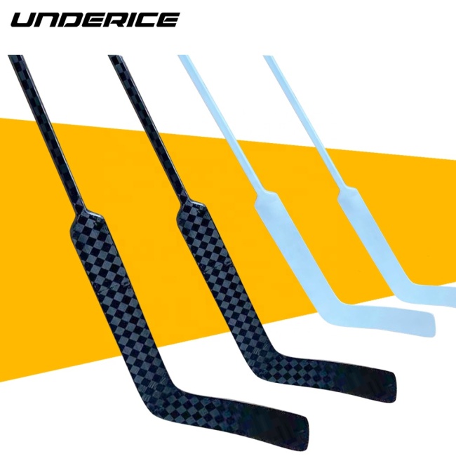 Underice custom color stick 100% full carbon fiber goalie ice hockey sticks in difference size 21''-28''