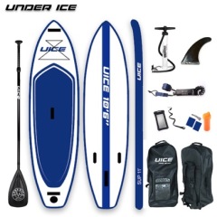 2020 10'6''x32''x6'' UICE Ocean Eyes Series 2 Layers Inflatable SUP Surfing Paddle Board
