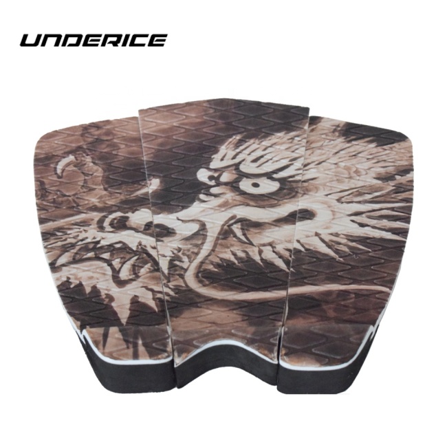 High Quality Surfboard Traction Pad UICE Pro OEM Grip Pas Customized Logo