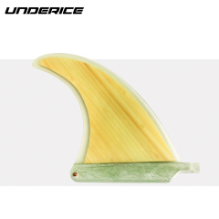 UICE Wholesale rear surfboard fins future surf fins fiberglass future quad fins with bamboo custom logo