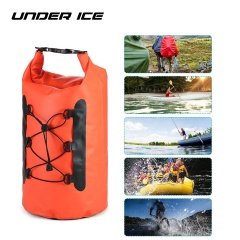 Outdoor waterproof 500D Thick PVC Ocean pack Dry bag with rope design