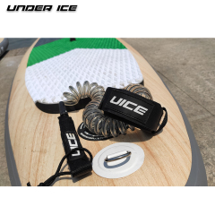 10'6''x32''x6'' Standard Size UICE Nature Grey Wood Design inflatable Sup Stand Up Paddle Board ISUP air board