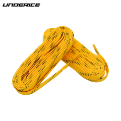 UICE Durable Double Layer Printed Waxed Shoe Laces Shoelace Accessories High Quality Ice Hockey Skate Laces