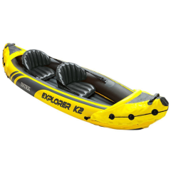 2020 Cheap Yellow Fishing Rubber Boat PVC Inflatable Kayak