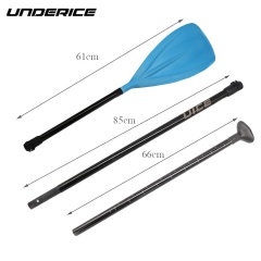 Best Seller popular 100% Nylon blade aluminum fiberglass shaft blue paddle for sup boards
