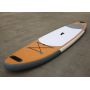 2021 11'' Wood grain water sports surfboard safe paddle inflatable paddle board