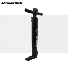 All black uice double action pump premium top quality HP2 air hand pump for sup board, open for customization
