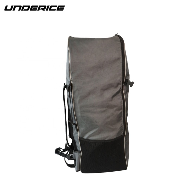Good quality grey color isup stand up paddle board sup carry bag waterproof backpack without wheels