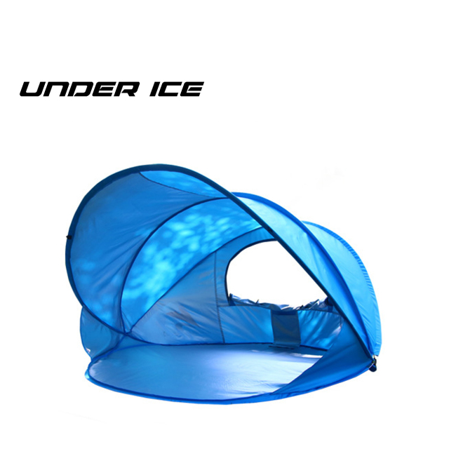 Beach PVC Tent Full Folding Sun Proof Double Sunshade Automatic Open Tent