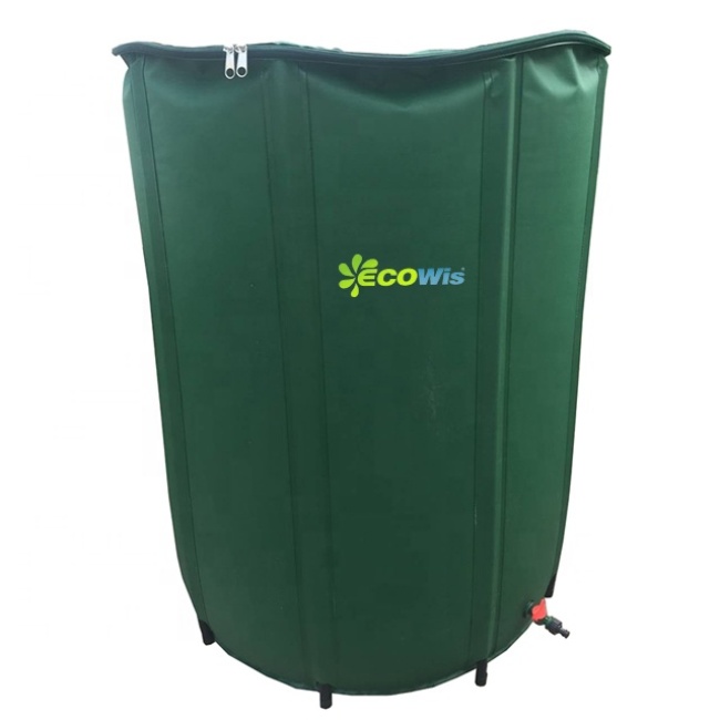 Flexible Rain Barrel Flexible Rain Barrel Hydroponic Reservoir Collapsible Water Tank 750L