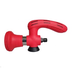 Red Heavy Duty Blaster Fireman Hose Yard Water Sprayer Garden Hose Water Nozzle for Sale