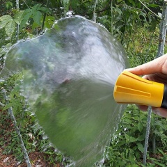 Garden Hose Nozzle Water Spray High Powerful Jet Stream Sprayer / Fire Hose Super Spray Nozzle