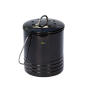 Ningbo High Quality Black Food Composting Home Kitchen Carbon Filter Stainless Steel Waste Compost Bin
