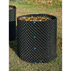 Stable Garden Compostable Bin Black High Density Polyethylene Plastic Aerator Compost Bin
