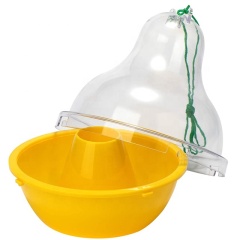 Wasp Trap, Discreet Design to Hide Insect Remains, Four Entry Points to Trap Wasps & Yellow Jackets