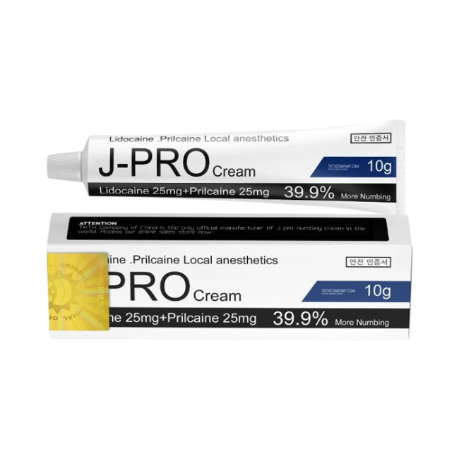 J-PRO Numbing Cream 10g Topical Anesthetic Cream