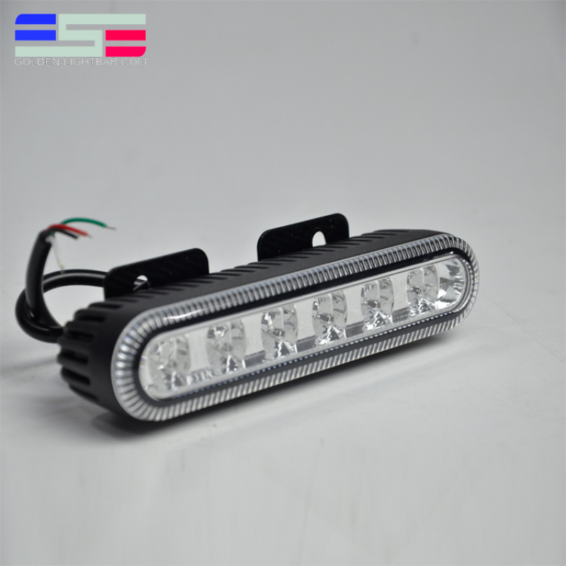 Hot Saling White Amber Small 12V Warning Grille Strobe Side Led Tail 24V Truck Lights