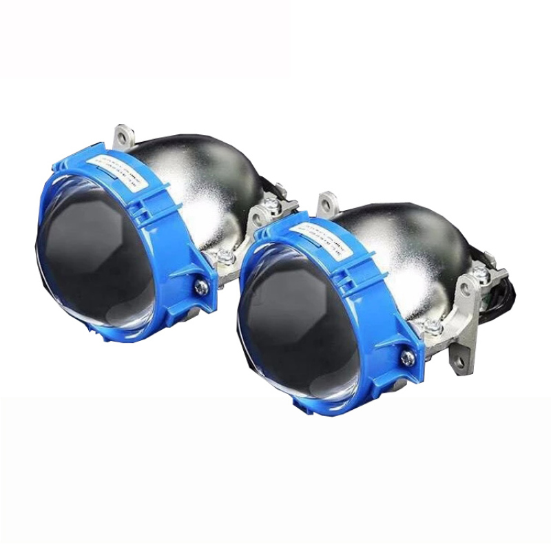 Car Styling H4 H7 Bulb Lens 3 Inch High or Low Beam Bi LED Projector Headlights