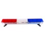 Military Police Vehicle Warning Flashing Blue Led Alarm Strobe Light Bar with siren speaker
