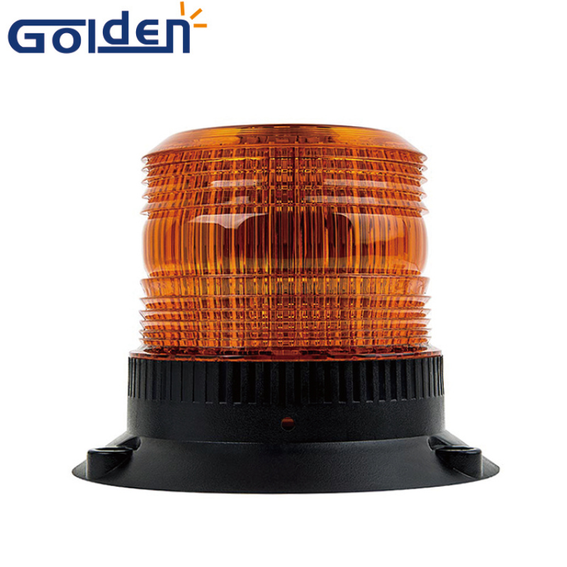 Marine LED magnetic mount flashing revolving strobe beacon light with dome cover