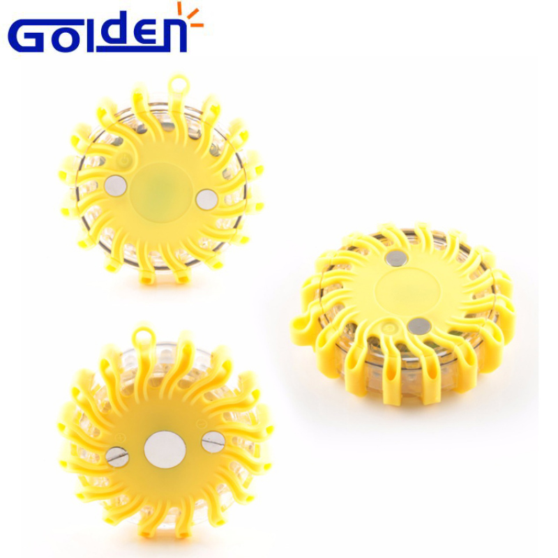Rechargeable magnetic emergency flash led strobe warning flare lighting