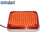 Perimeter emergency led strobe warning square ambulance flashing light