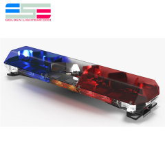 LED Ambulance Vehicle Warning Light Bars Amber Double Color LED Warning Police Led Roof Light Bar