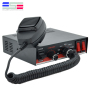 Polizei Horn Lautsprecher elektronisch 100W 12V elektrische Sirene LKW Hupe für Krankenwagen