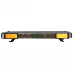 Fahrzeugdach Notfall Gelbe LED-Anzeige auf dem Bildschirm mit Lichtleiste