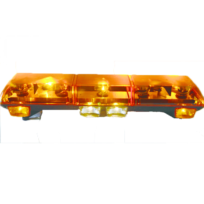 Véhicule de dépanneuse utilisé barre lumineuse d'avertissement d'urgence à montage sur toit rotatif halogène ambre