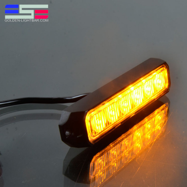 Le trafic 6 LED avertit l'ampoule de barre lumineuse stroboscopique pour la voiture d'urgence