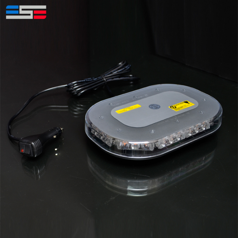 Amber aluminum High power 3w led emergency vehicle roof magnetic blinker warning mini light bar