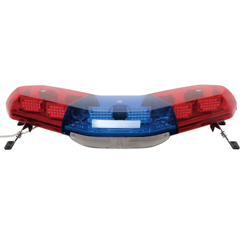 Rotary Emergency V Shape Police Lightbar Warning Rotating Light Bar