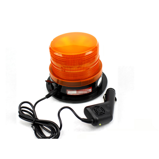 12v ambre clignotant clignotant avertissement led batterie magnétique rechargeable balise lumineuse
