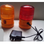 Batería recargable led intermitente de emergencia advertencia magnética 6v luces de baliza estroboscópica