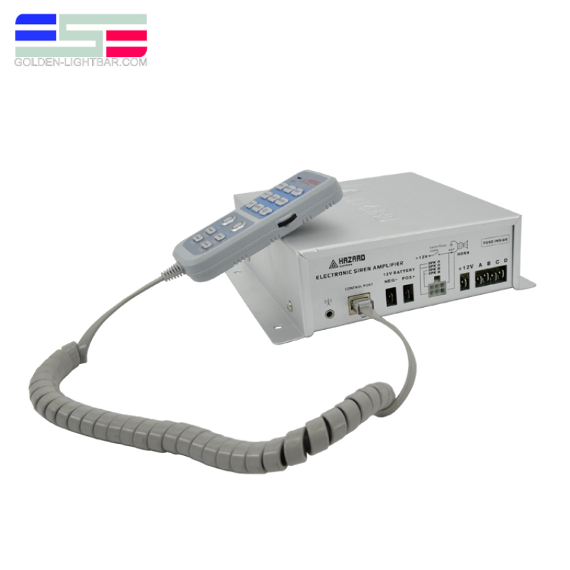 200W control ambualce electronic wireless remote police siren