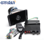 Dc 12v Police portable electronic amplifier alarm siren 100w horn speaker