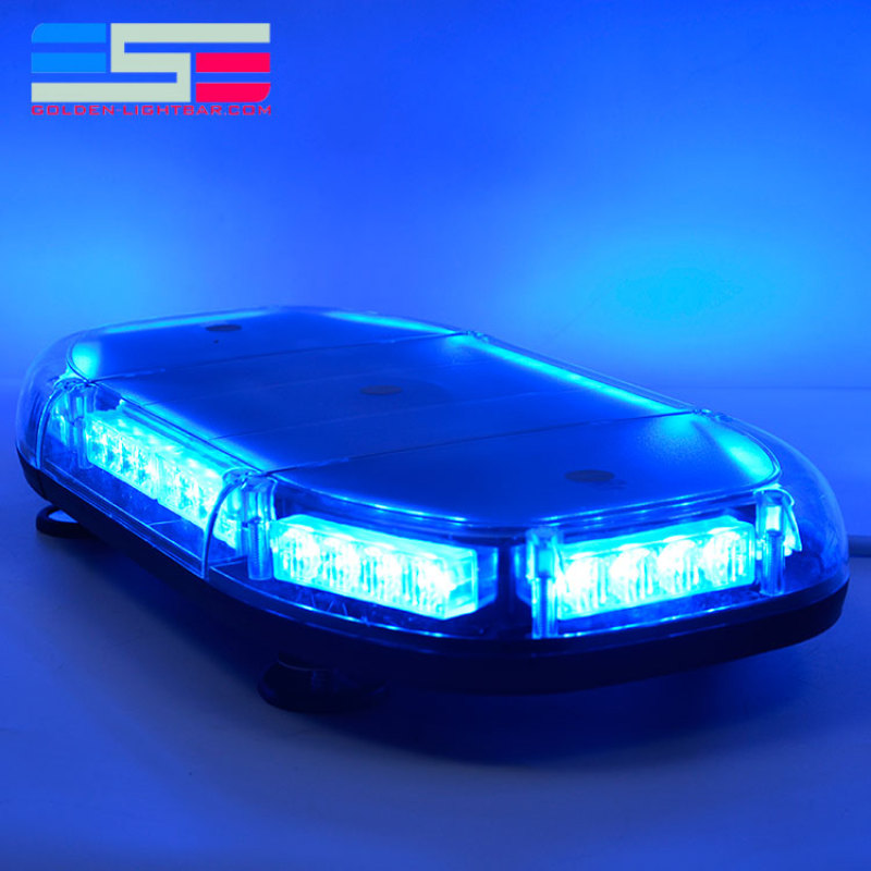 Mini sirena incorporada corta magnética y altavoz de advertencia de emergencia barra de luz de techo led de policía