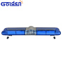 Red blue emergency police led warning light bar with siren and speaker