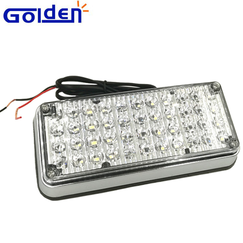 Flashing led emergency beacon strobe ambulance lights 12 volt recover with pole permanent mount