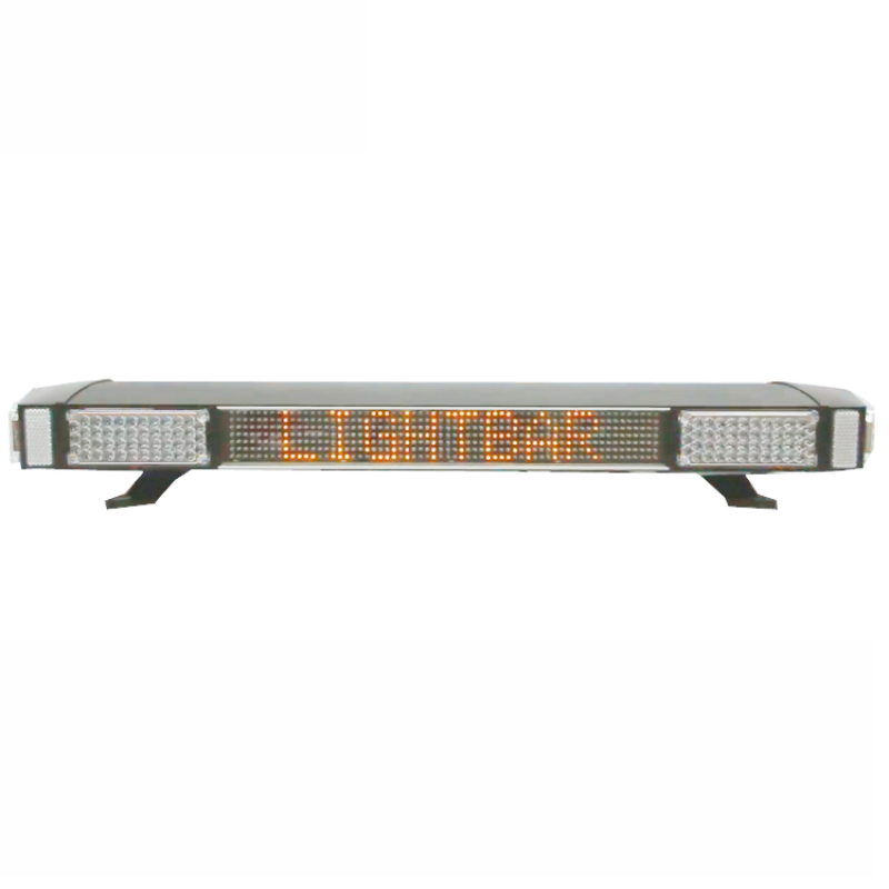 Vehicles roof Emergency Amber led display screen message light bar