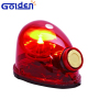 Halogen rotator emergency firefighting vehicles red beacon rotary warning lights buzzer with alarm sound