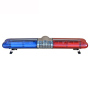 Red blue emergency police led warning light bar with siren and speaker